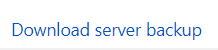 Download server backup 2 Download server backup 2