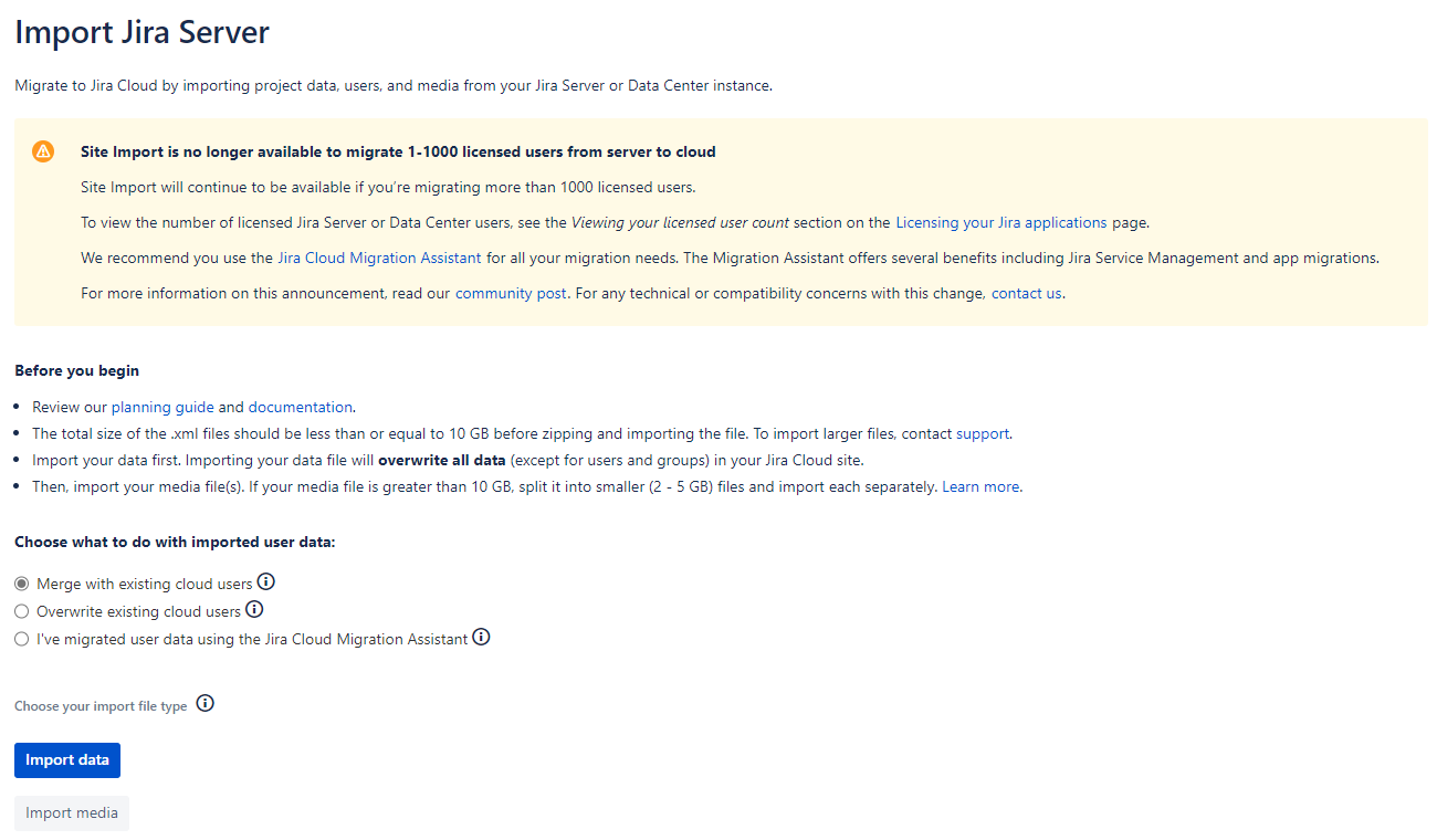 Import Jira Server Import Jira Server