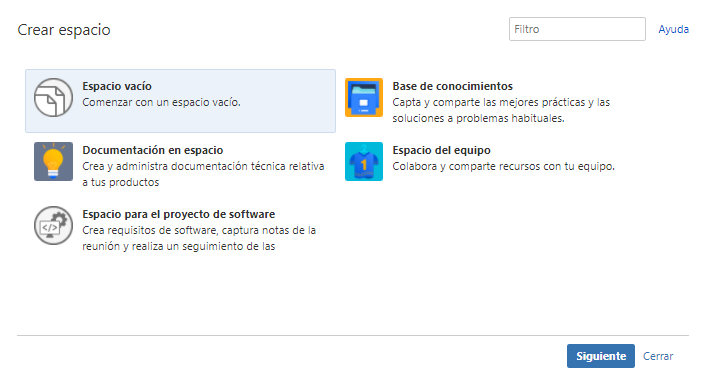 Imagen 2 Crear espacio