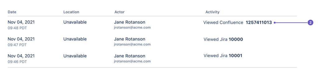 Registro auditoría no almacenado