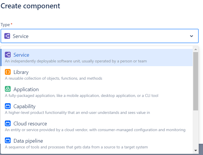 Create component