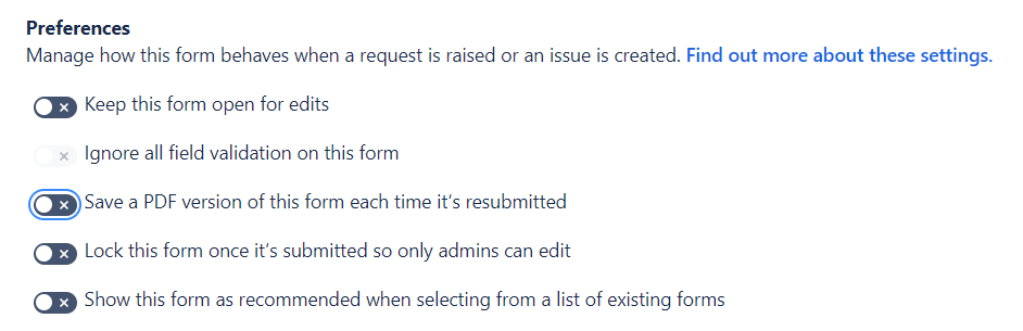 Form configuration 3