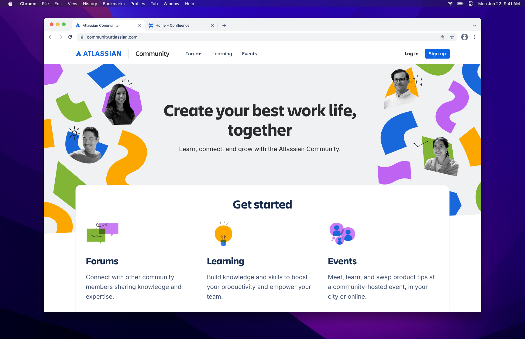 Atlassian Community-Homepage