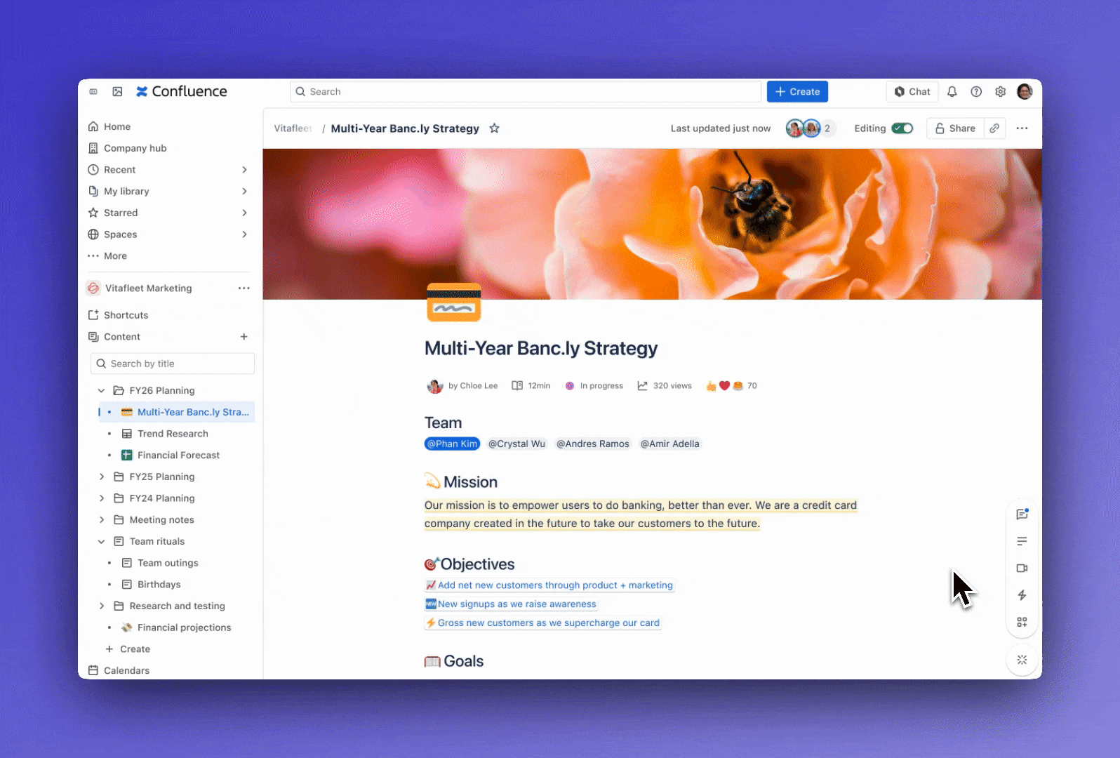 Live Docs en Confluence