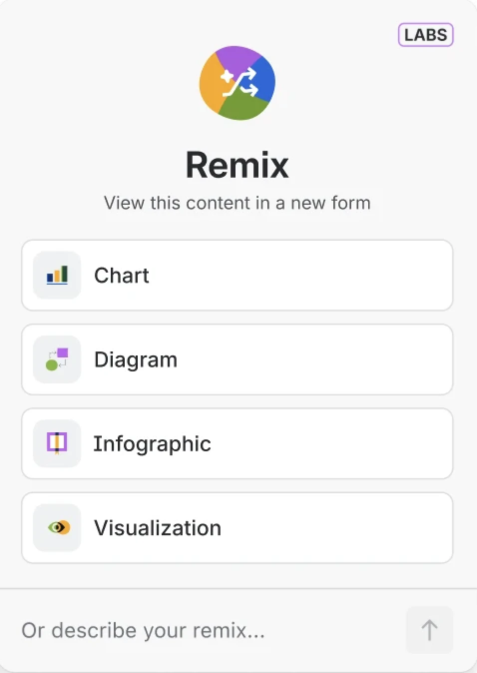 remix with rovo chart diagram infographic visualization