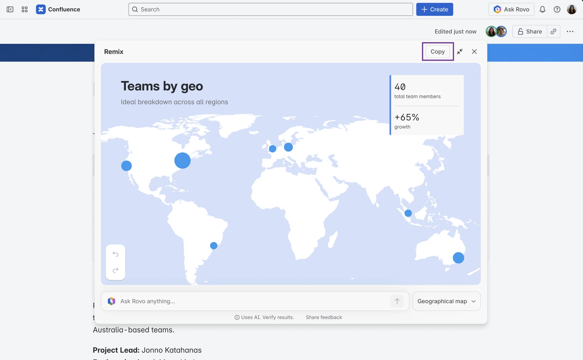 remix with rovo teams by geo